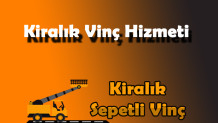 Dudullu Kiralık Sepetli Vinç